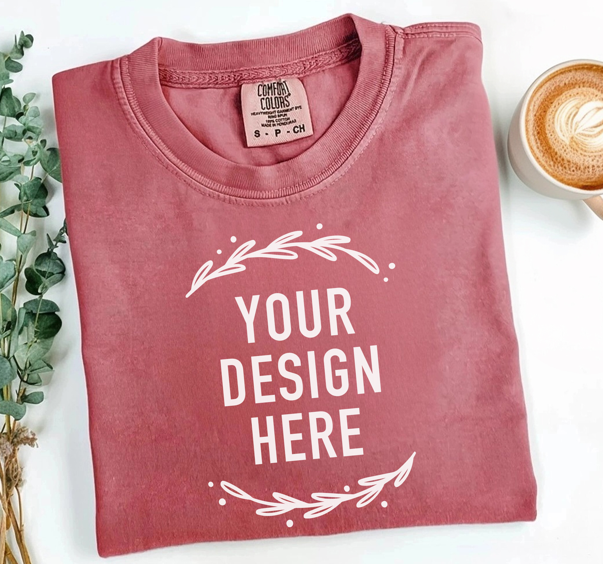 Miche Custom - Wholesale Screen Printed T-Shirt - Women's - Custom Logo Shirt, Your Design, Comfort Colors®, DTF Print0