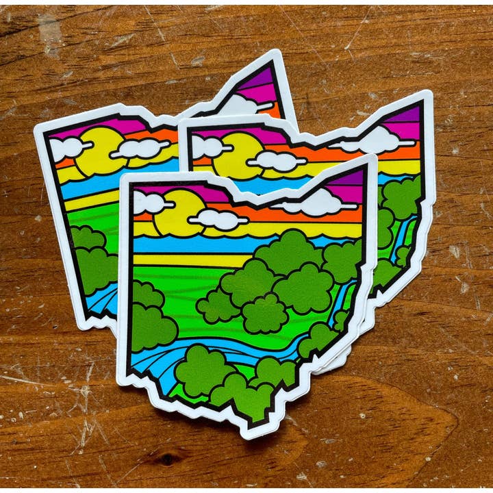 Ohio State Lines klistermærke for engroshandel hos Commonwealth Outdoor