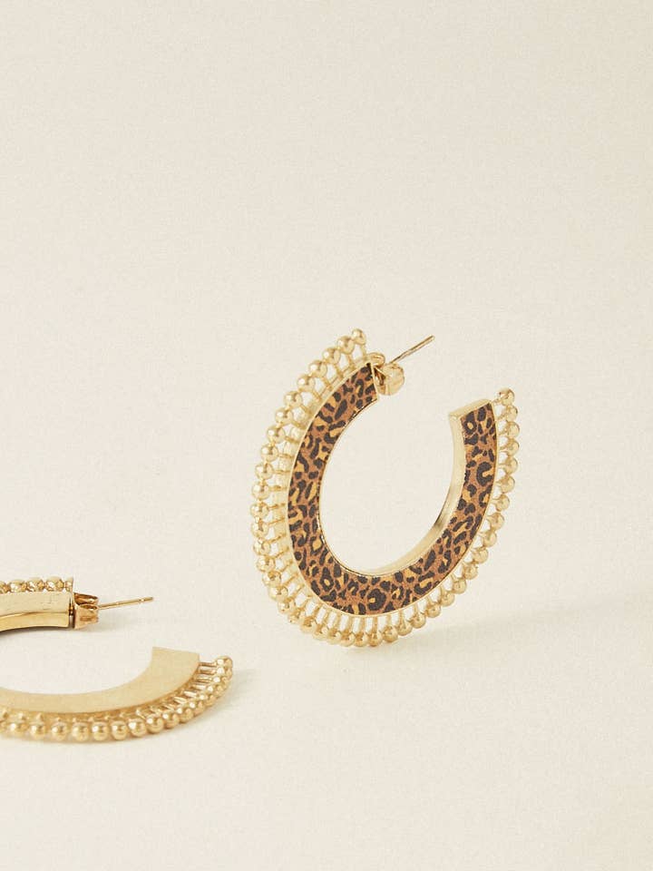 Forgyldte øreringe - Edmond for engroshandel hos FlowersforZoe