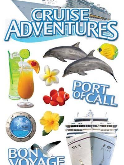 Adesivo dimensional Cruise por atacado de Paper House Productions