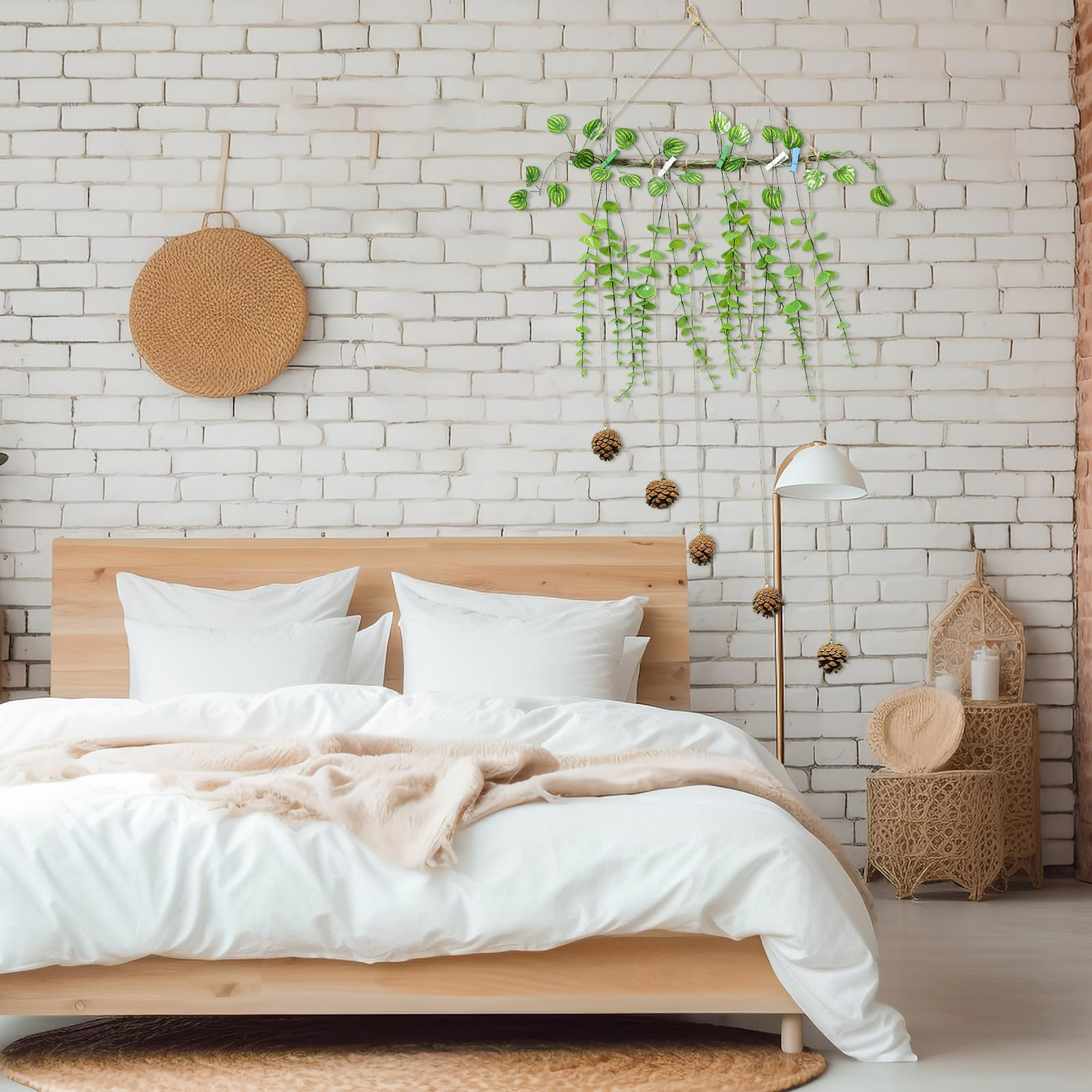 UniqueMartandHome - Wholesale Artificial Plant -  24 PC Artificial Eucalyptus Stems for Home Decor3