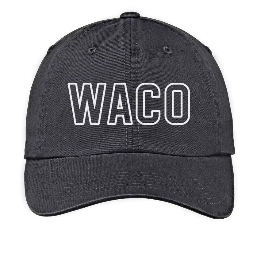 Frankie Jean - Wholesale Baseball Cap - Unisex - Waco Outline Baseball Cap3