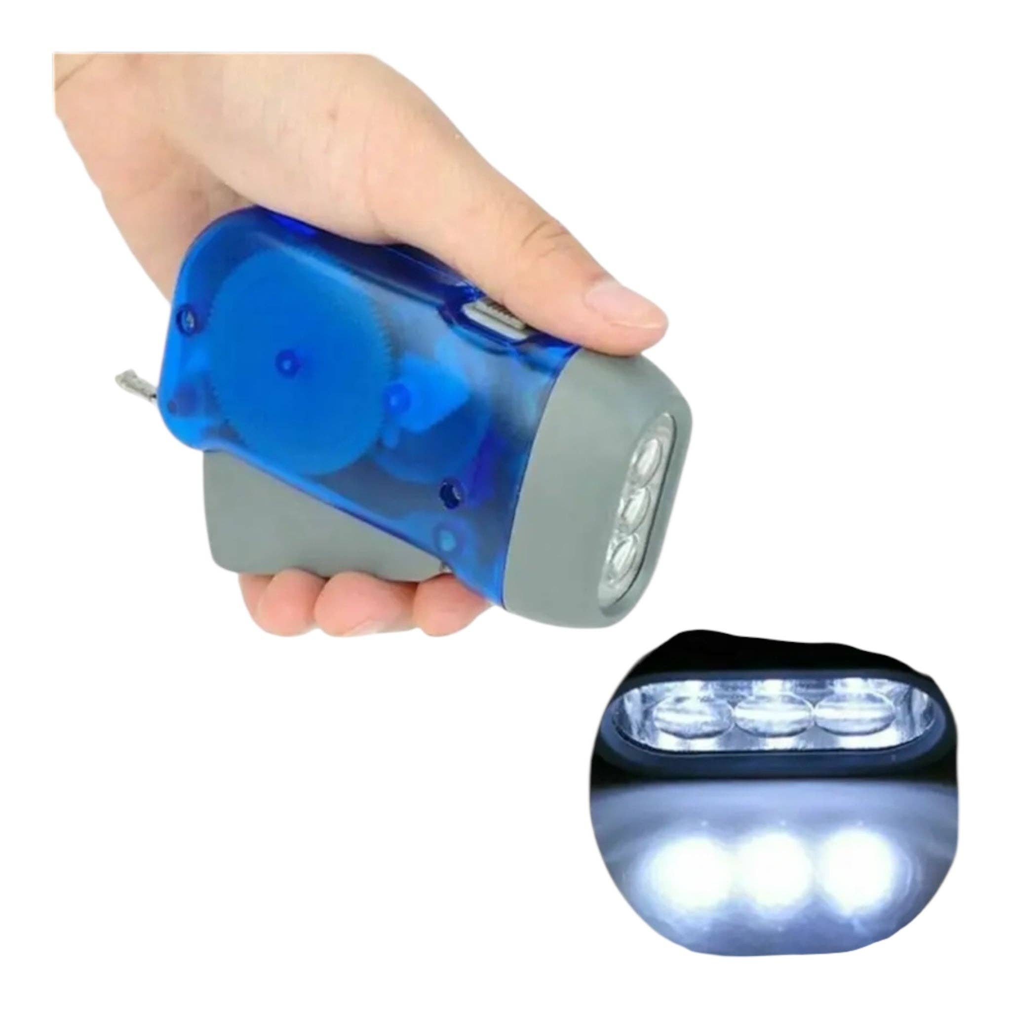 Kinky Pleasure - Wholesale Flashlight - SolarFish - T202 - Dynamo Flashlight – 3 LED6