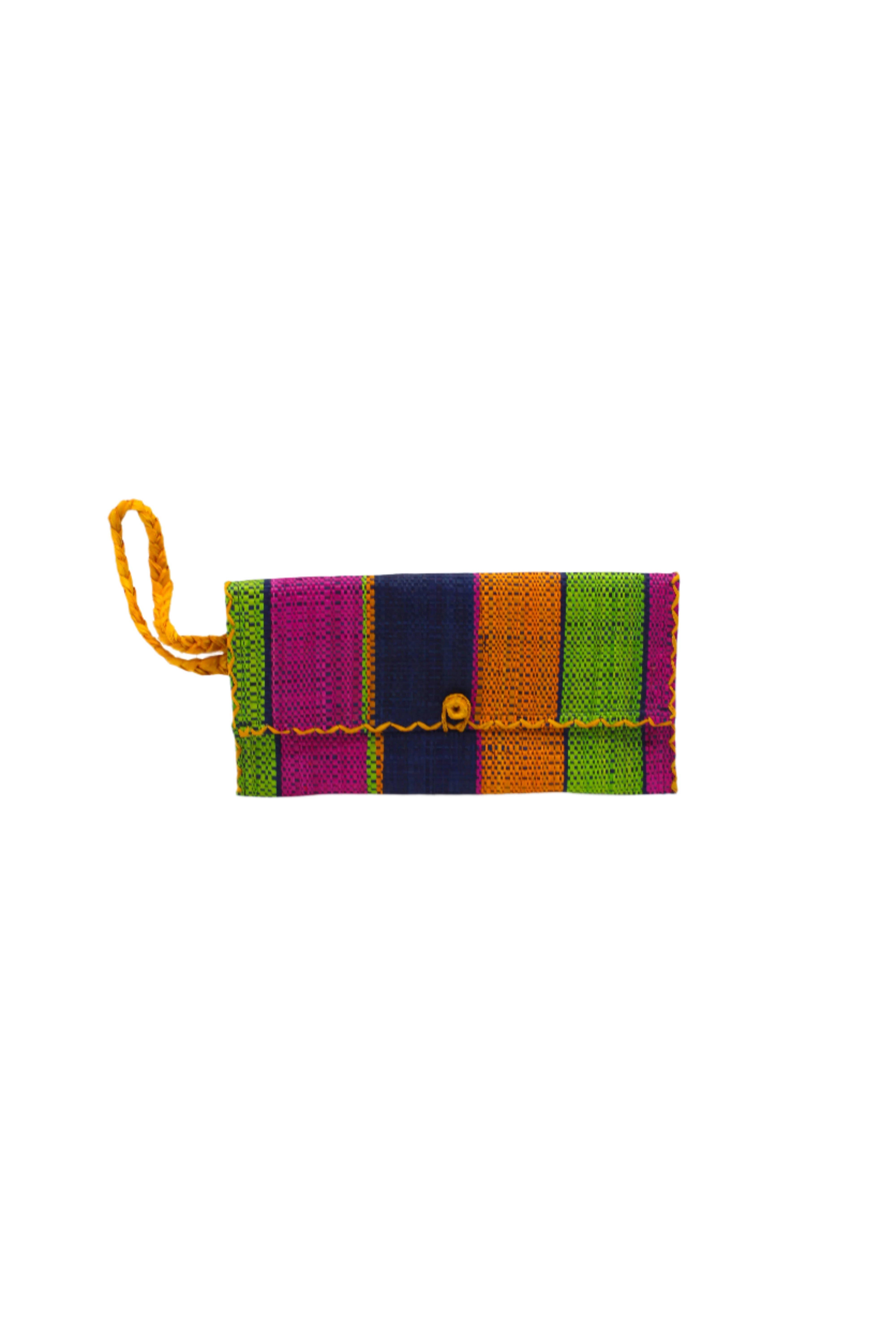 Shebobo – wholesale Clutch bag – women's – ChiChi Straw Envelope Clutch Purse Wristlet Bag19