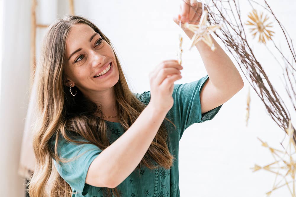 Crafter – Engroshandel DIY-hobbysæt – Strohsterne værkstedssæt3