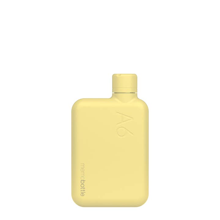A6 Stainless steel - Butter Yellow for wholesale by memobottle