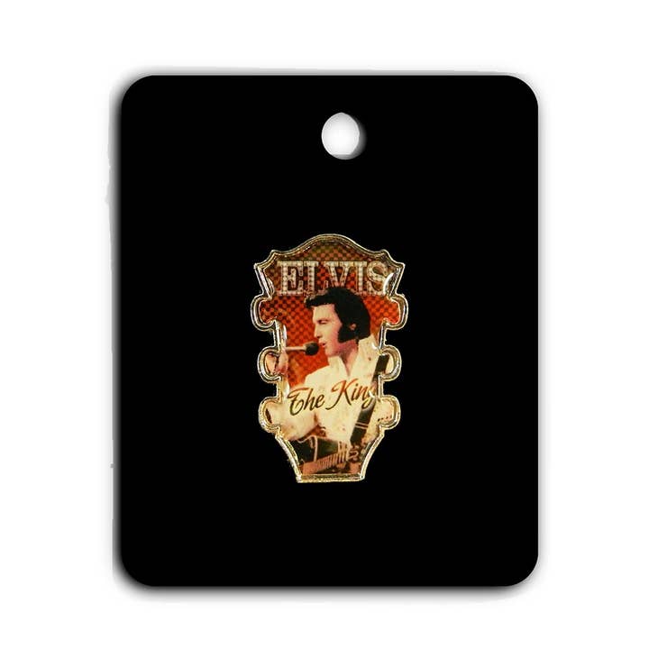 MID-SOUTH PRODUCTS - Wholesale Lapel Pin/Button - Elvis Lapel Pin - The King Guitar