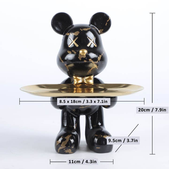 Moderny - Venta al por mayor Figura decorativa - Figura de oso grafiti Art