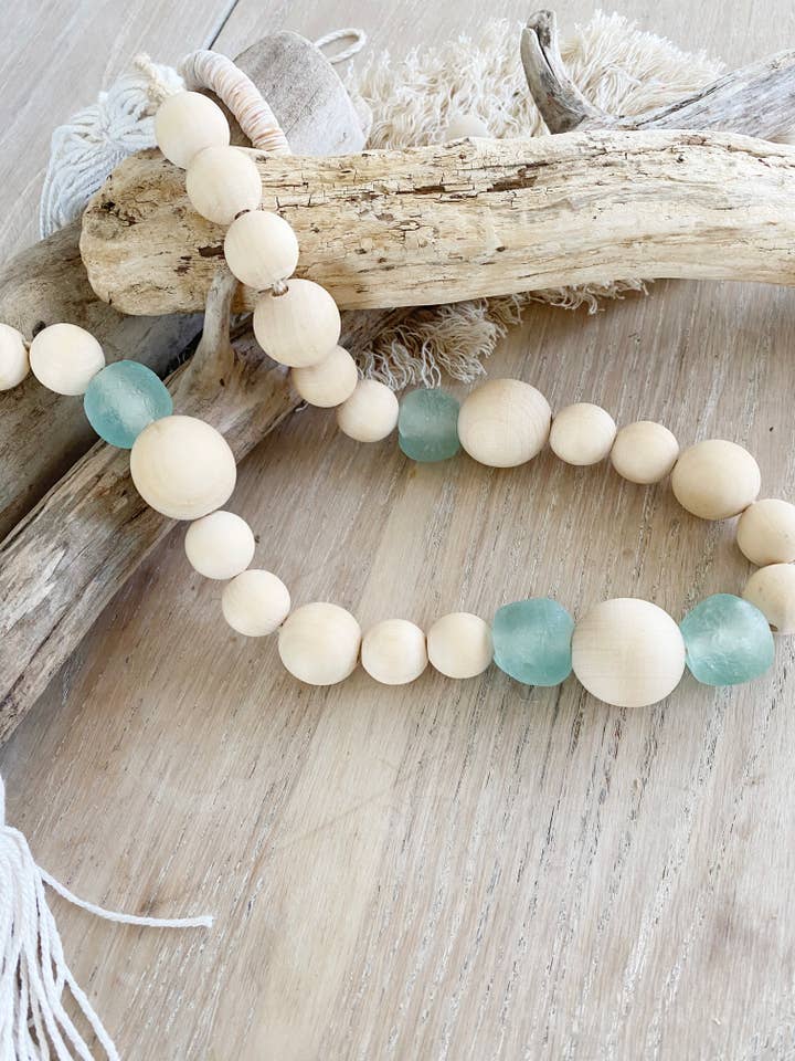 Sea Glass Garland for wholesale by Simply Styled Art