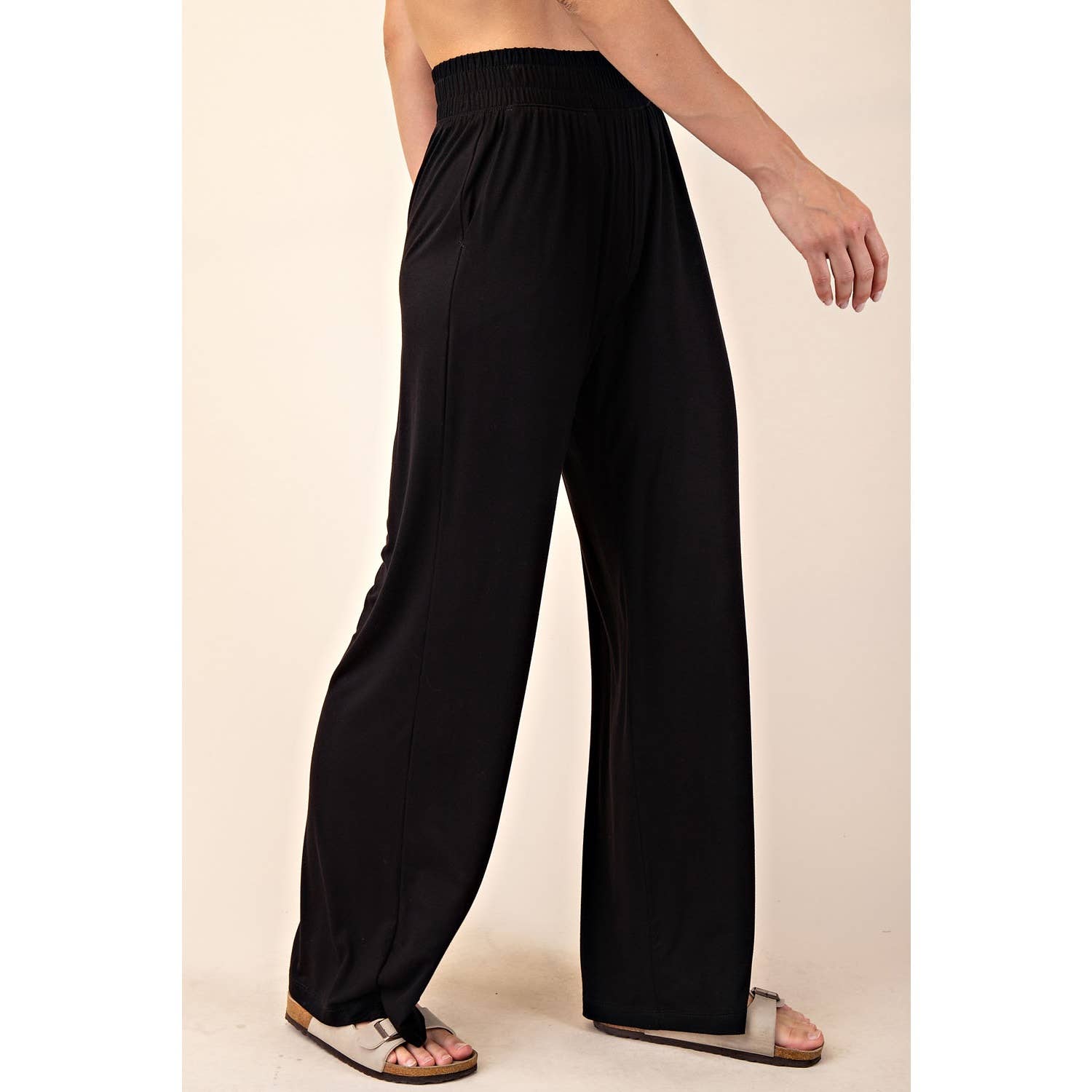 Rae Mode - Wholesale Pants - Women's - VISCOSE MODAL WIDE LEG PANT21