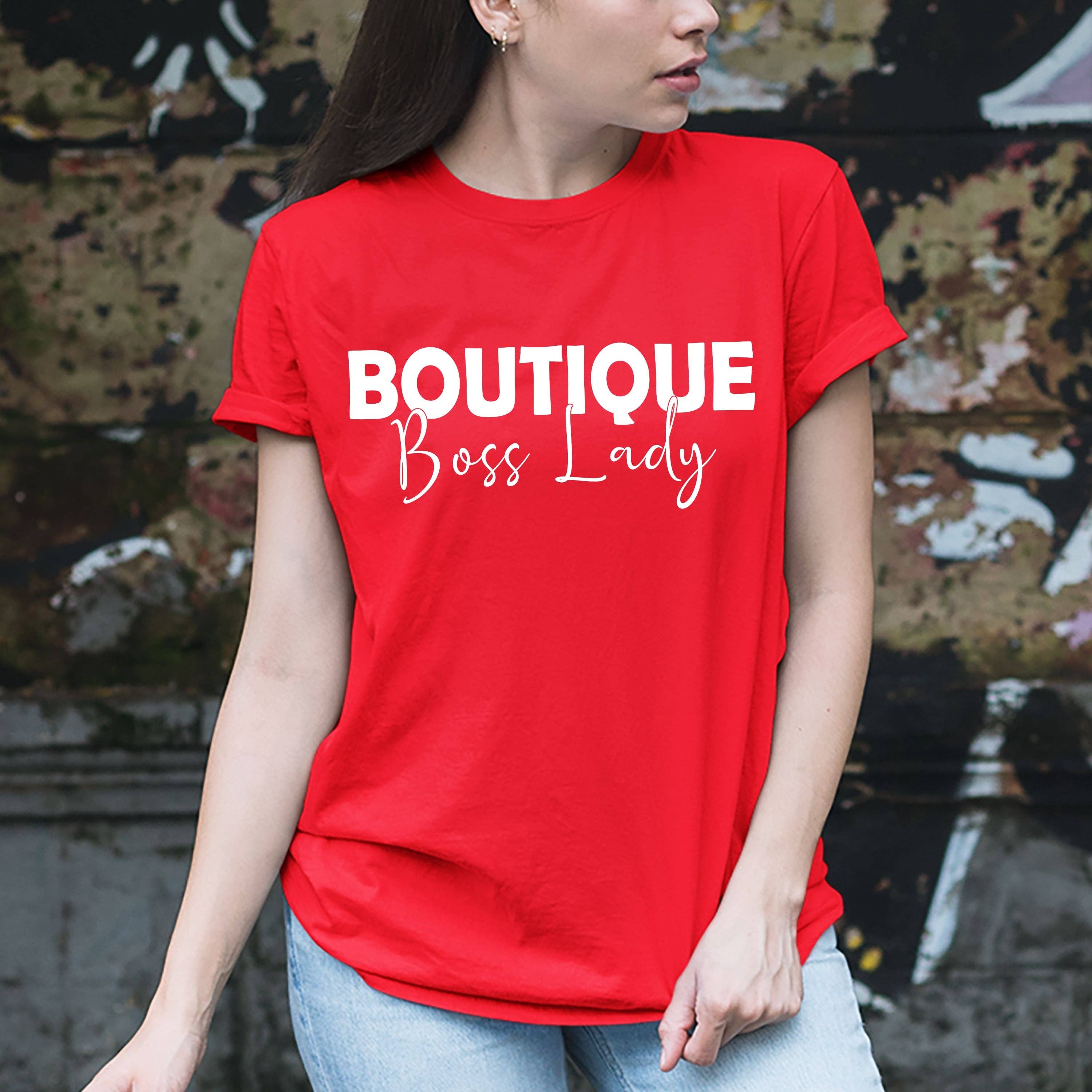 LA Shirt Company - Wholesale T-Shirt (Graphic) - Women's - Boutique Boss Lady - Graphic Tee Shirt2