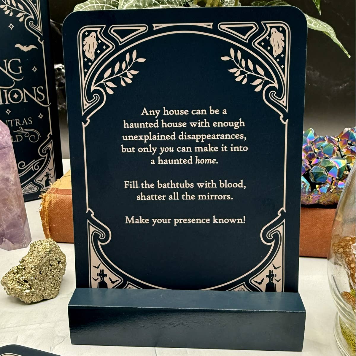 Boredwalk - Wholesale Decorative Tabletop Object - Haunting Affirmation3