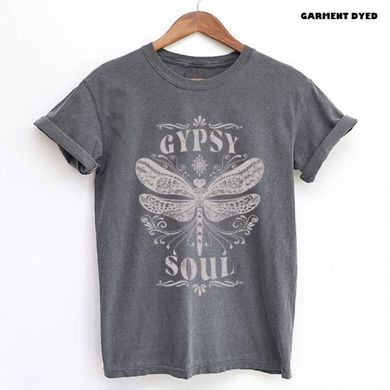 LaLaSista - Wholesale Screen Printed T-Shirt - Women's - GYPSY SOUL GRPAHIC T SHIRTS