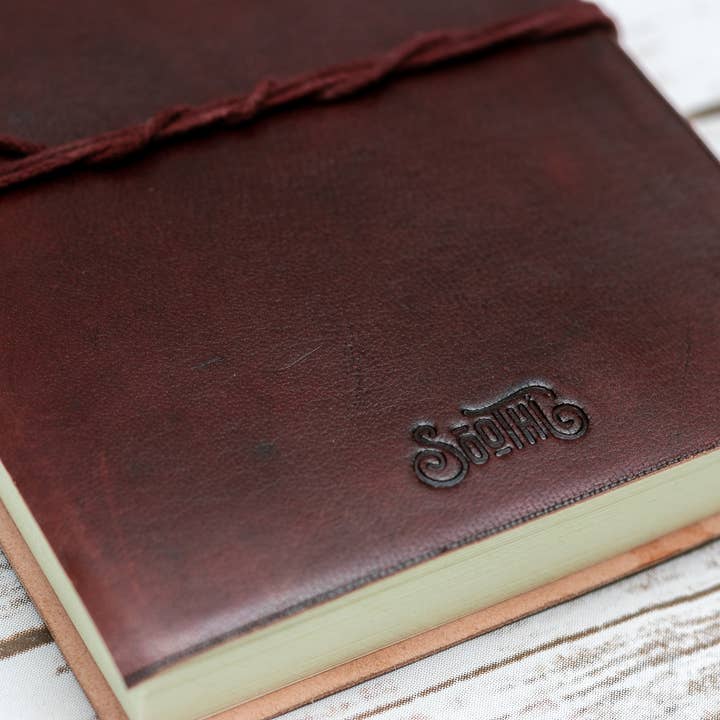 Soothi | Containers Of Creativity - Wholesale Journal/Diary - Buddha If You Want To Fly Quote Leather Journal - 8x6