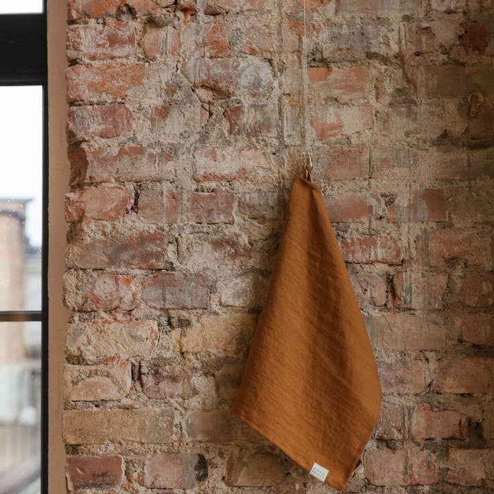 Linen Spells - Wholesale Tea towel - Cinnamon Linen Kitchen Towel