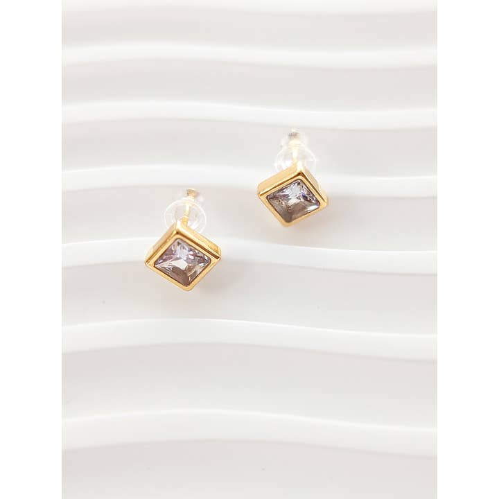 Sacred Sparkle Boutique Jewelry - Wholesale Stud/Post Earrings - Diamond Shaped Geometric Earrings | Boutique jewelry
