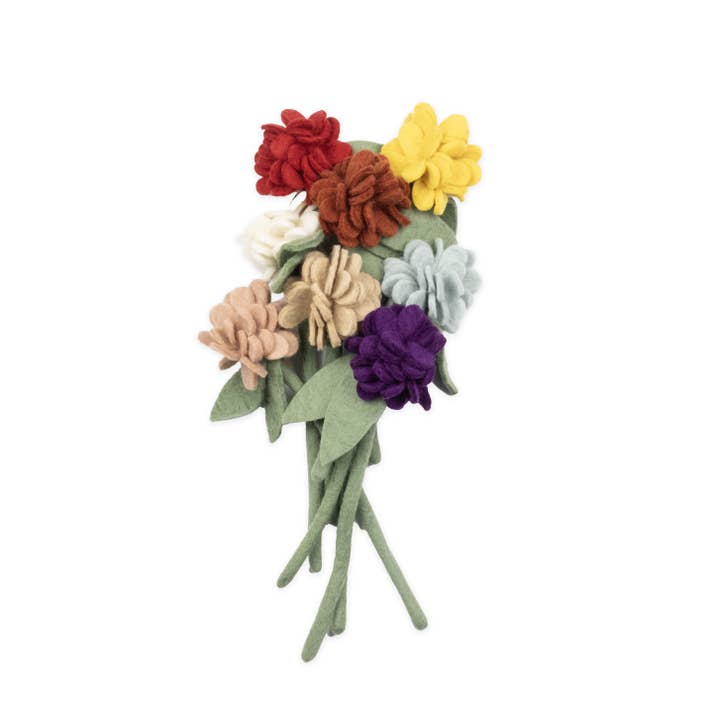 Vilten geraniumbloem voor wholesale door Global Goods Partners