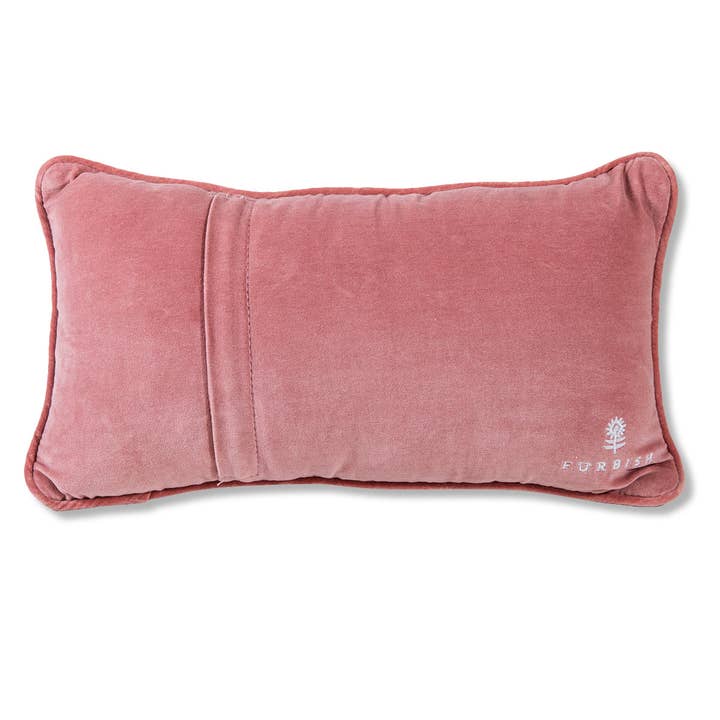 Furbish Studio - Wholesale Throw/Decorative Pillow - Too Much Needlepoint Pillow