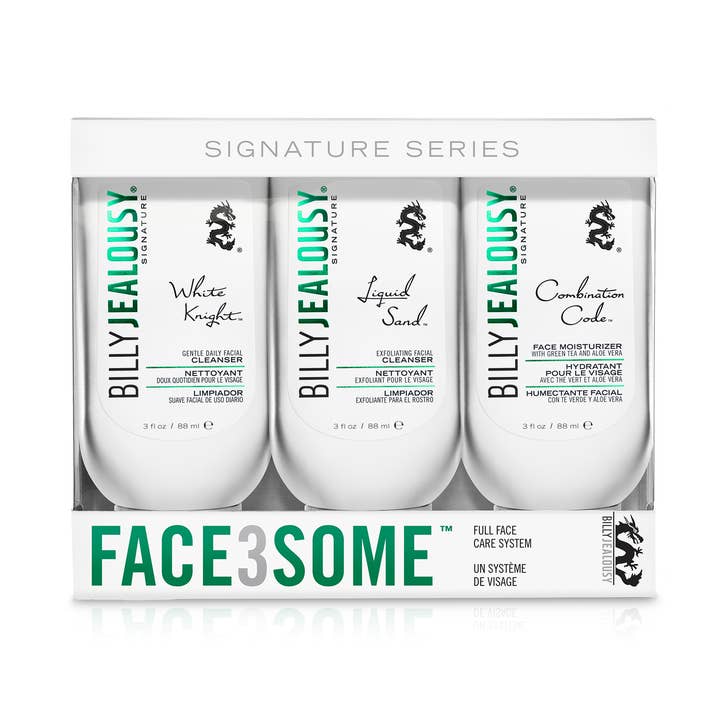 Face3some Trio Kit for wholesale by Billy Jealousy