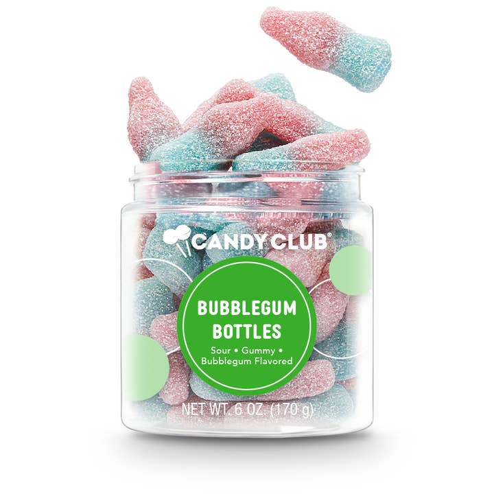 Candy Club - Wholesale Gummy - Sour Bubblegum Bottles