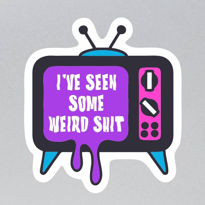 I've Seen Shit Sticker for wholesale by Lunch Box Stickers