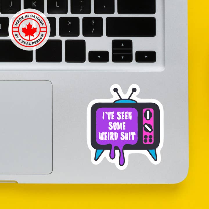 I've Seen Shit Sticker for wholesale by Lunch Box Stickers