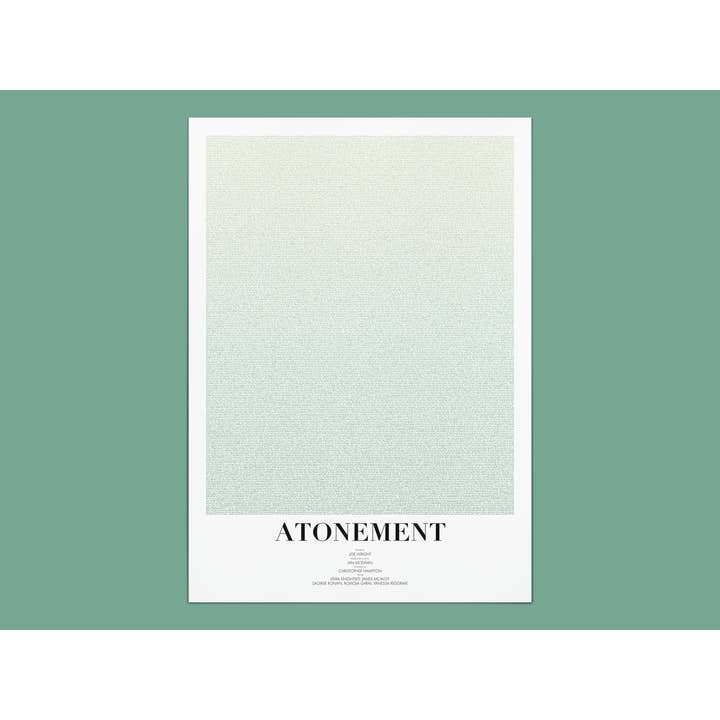 Filmposter met Atonement Screenplay voor wholesale door Fade Out Prints