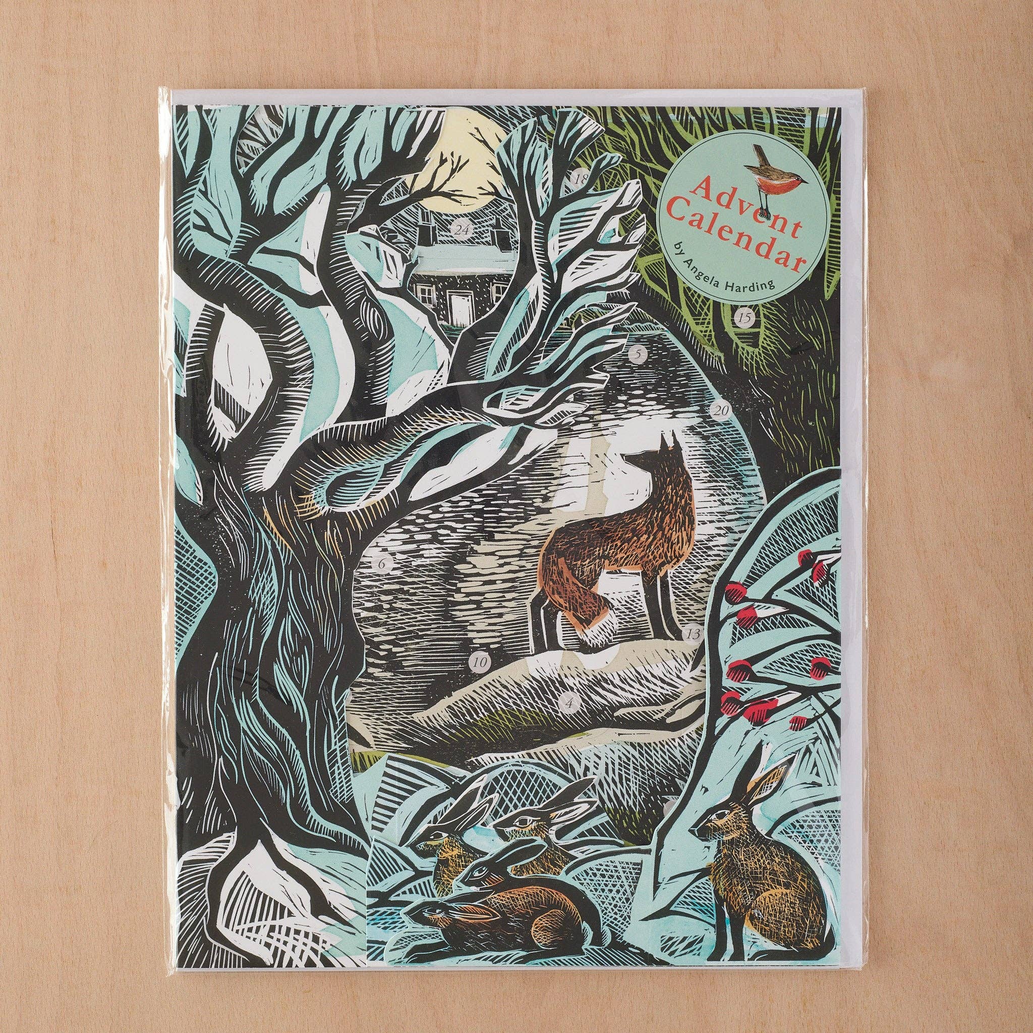 Art Angels - Wholesale Advent Calendar - Midnight Fox Advent Calendar1