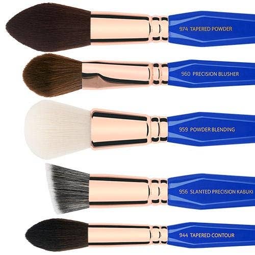 Bdellium Tools - Wholesale Makeup Brush Set - Golden Triangle PHASE II Complete 15pc. Brush Set with Pouch2