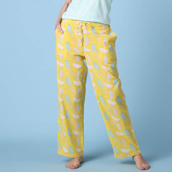 Melon Pant in a bag for wholesale by Mahogany