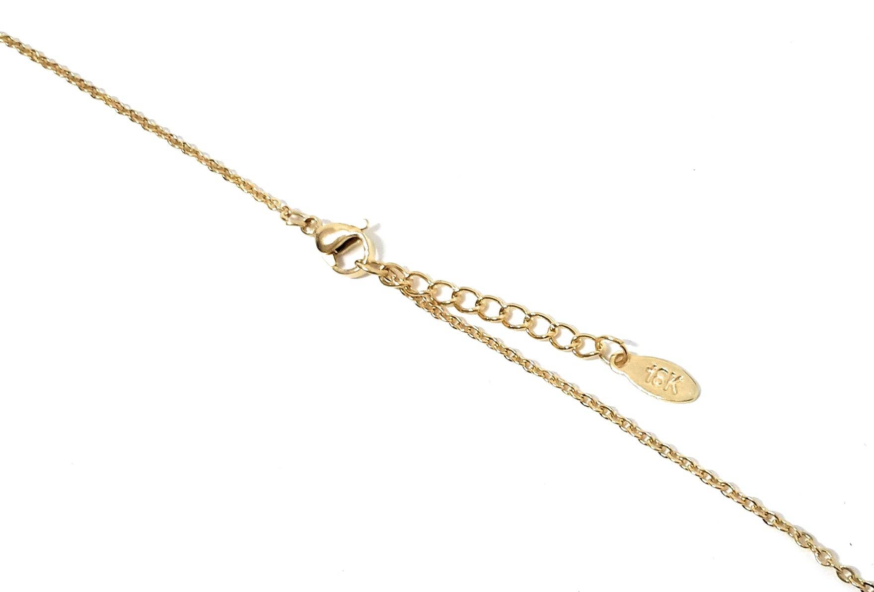 BRANDELIA - Wholesale Pendant/Charm Necklace - Gold Choker · Stars7
