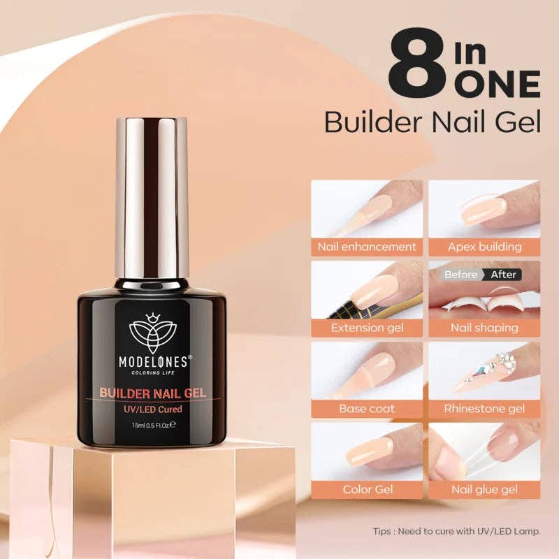 Modelones - Wholesale Nail Polish - 8-in-1 Builder Gel Collection12