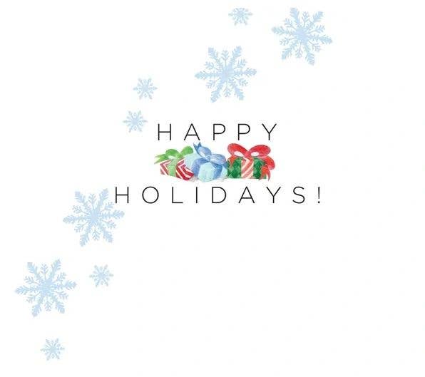 Horse Hollow Press / Pretty Funny Snarky Cards/Stickers - Wholesale Christmas Card - Horse Boxed Christmas Cards / Unwrapping Gifts / 8 Holiday 
2