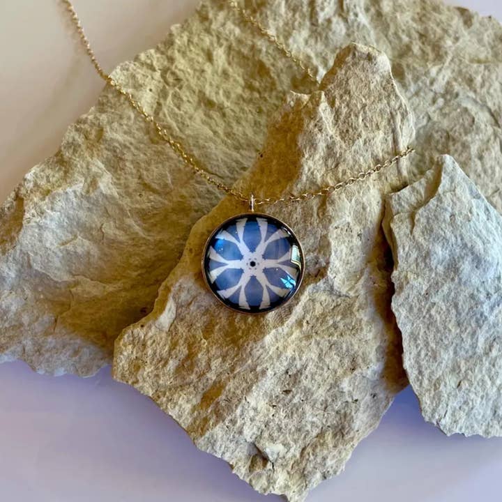 Summer Storm Inspired Pendant Necklace for wholesale by Beau Lou Designs