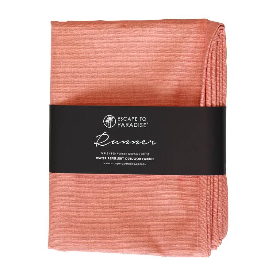 Escape To Paradise - Vente Chemins de table - Chemin de table - Pêche - 210 cm x 40 cm1