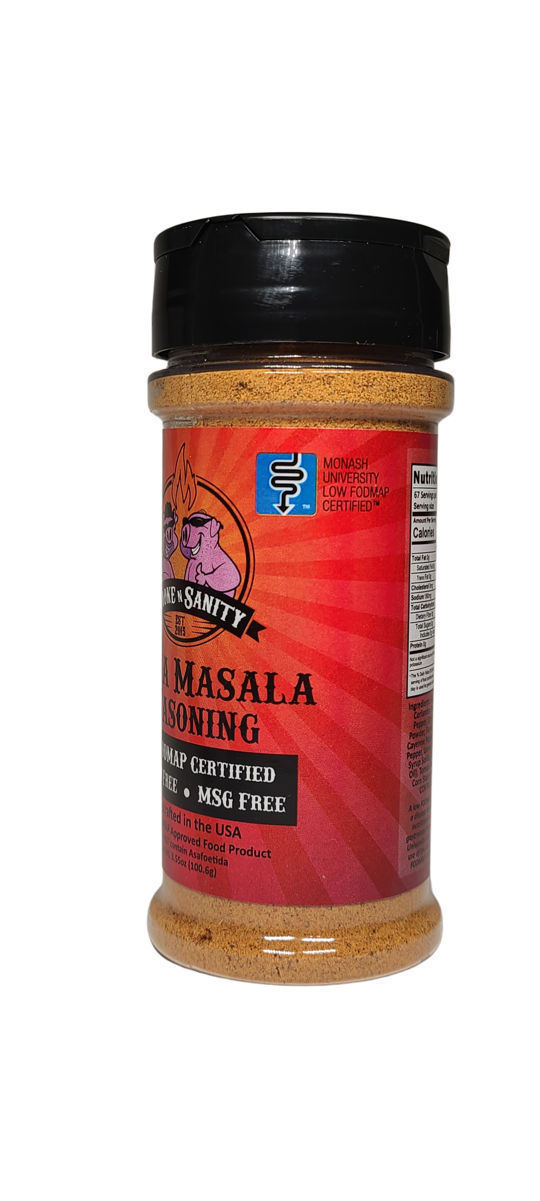 Smoke n Sanity – Großhandel Gewürzmischungen – Tikka Masala Seasoning - FODMAP-zertifiziert - Glutenfrei5