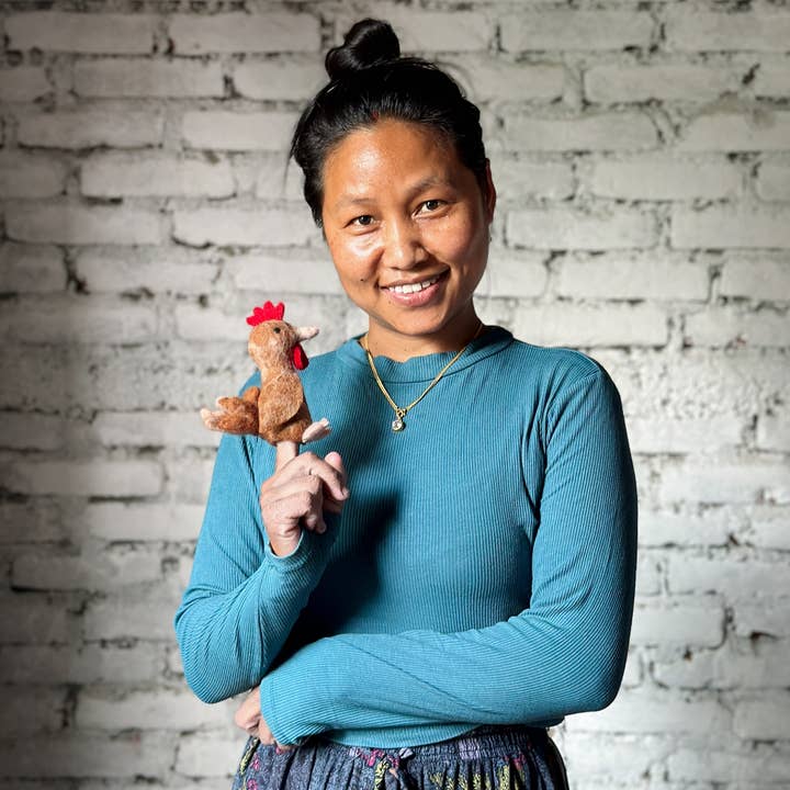 Ganapati - Vendita all'ingrosso Marionetta da dito - Bambini e neonati - Burattino a dito di pollo8