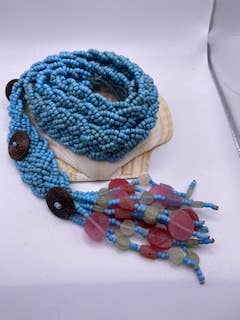 Shae's Resale - Vendita all'ingrosso Cintura - Donna - 25 cinture con perline in stile vintage con nappina5