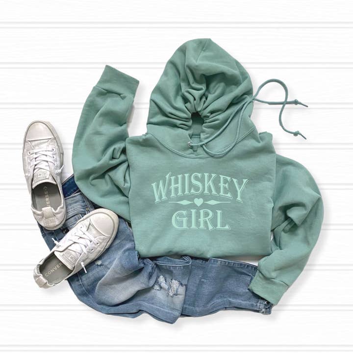Rustic Radiance - Wholesale Hoodie - Women's - WHISKEY GIRL