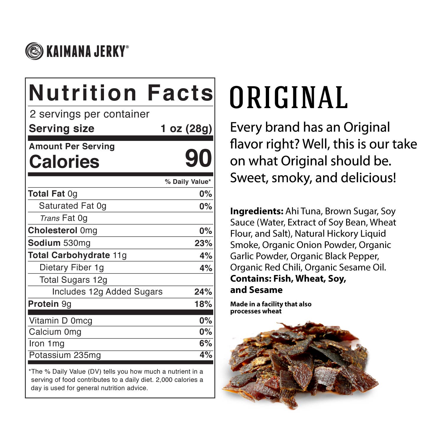 Kaimana Jerky - Wholesale Jerky - Original Ahi Tuna Jerky4