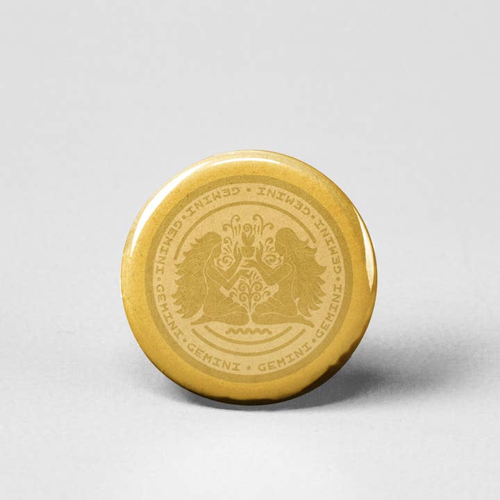 The Pin Pal Club - Wholesale Lapel Pin/Button - Zodiac Astrological Sign Pinback Button6