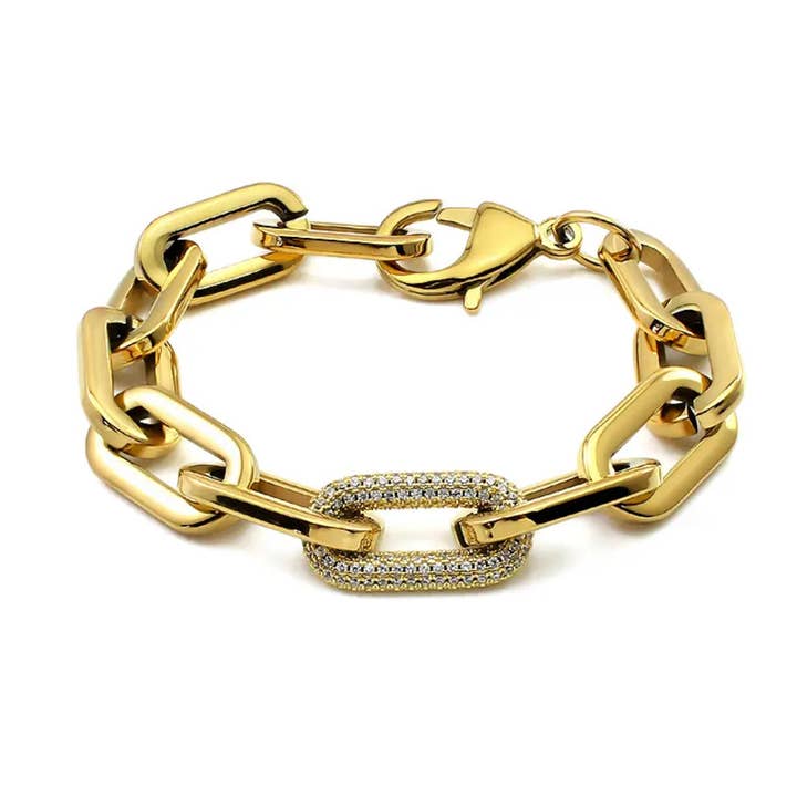 Pulseira de corrente Lennon por atacado de Kismet Showroom