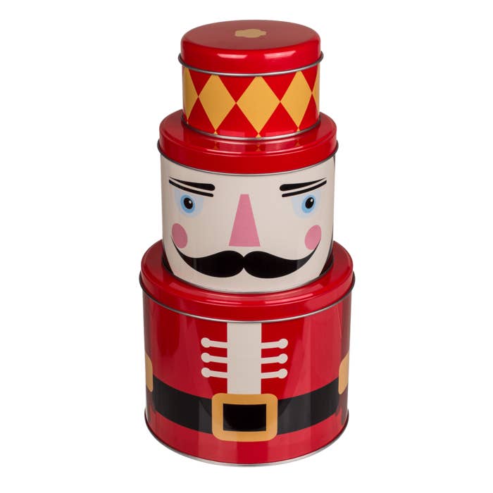 Out of the blue KG - Wholesale Christmas Decoration - Metal tin.box, Christmas figurines,1