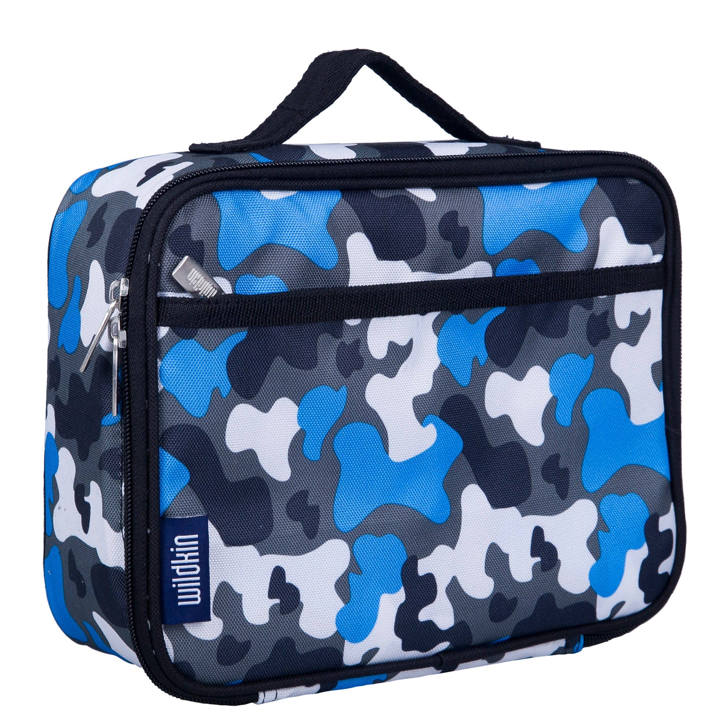 Wildkin - Wholesale Lunch Bag/Box - Kids - Blue Camo Lunch Box7