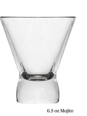 6,5 oz Unzerbrechliches Mojito-Cocktailglas aus Polycarbonat für den Großhandel von NTL Brands