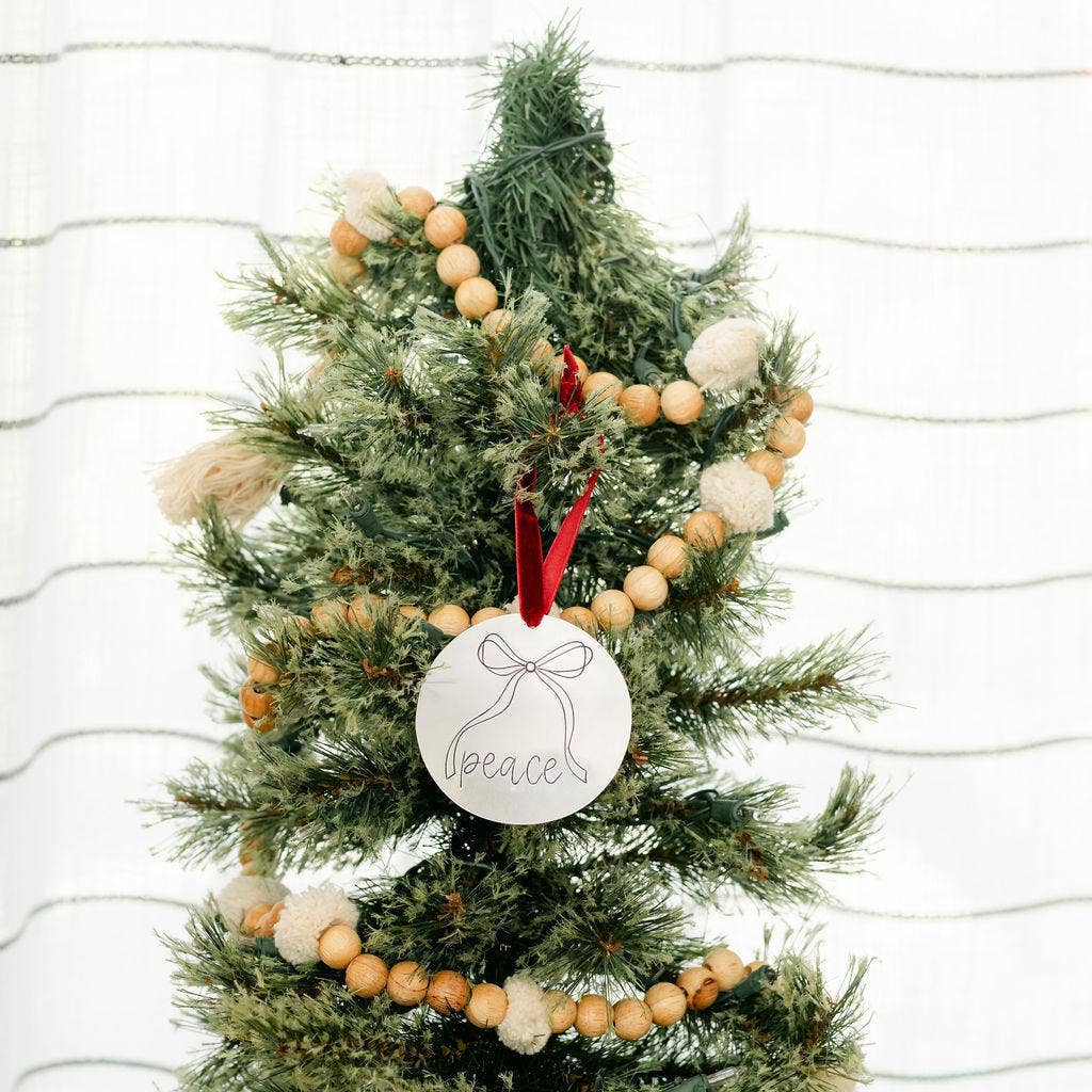 New Creation VA - Vente Objets de décoration - Ornement de Noël en étain en forme d'arc9