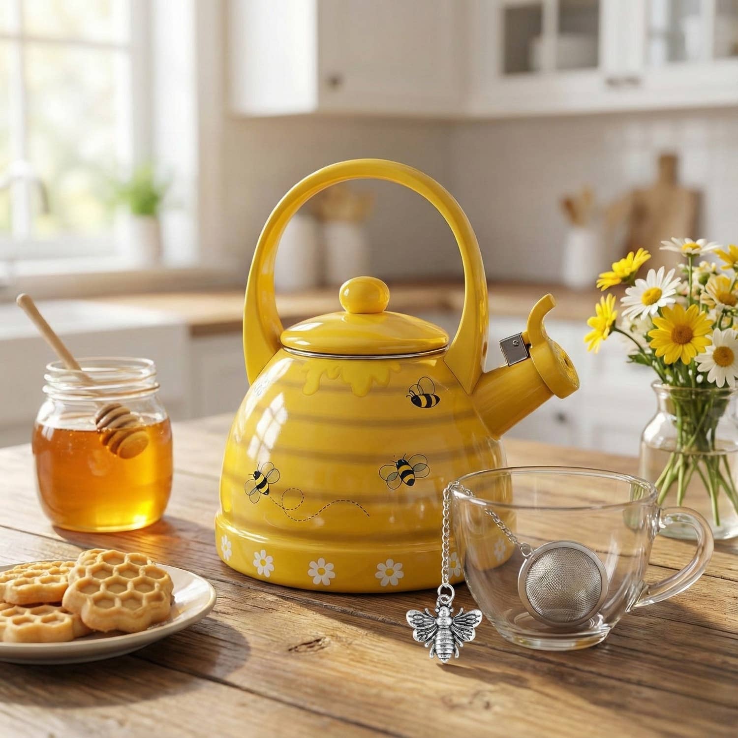 Supreme Housewares - Wholesale Tea Strainer/Infuser - Bee Tea Ball Infuser2