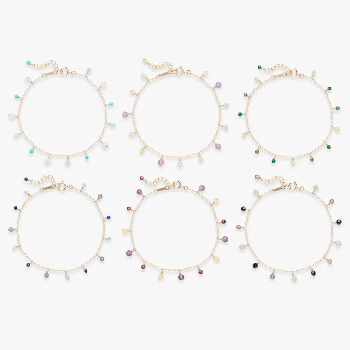 Bracelet rempli d'or Full Palette pour la vente par Koi Atelier