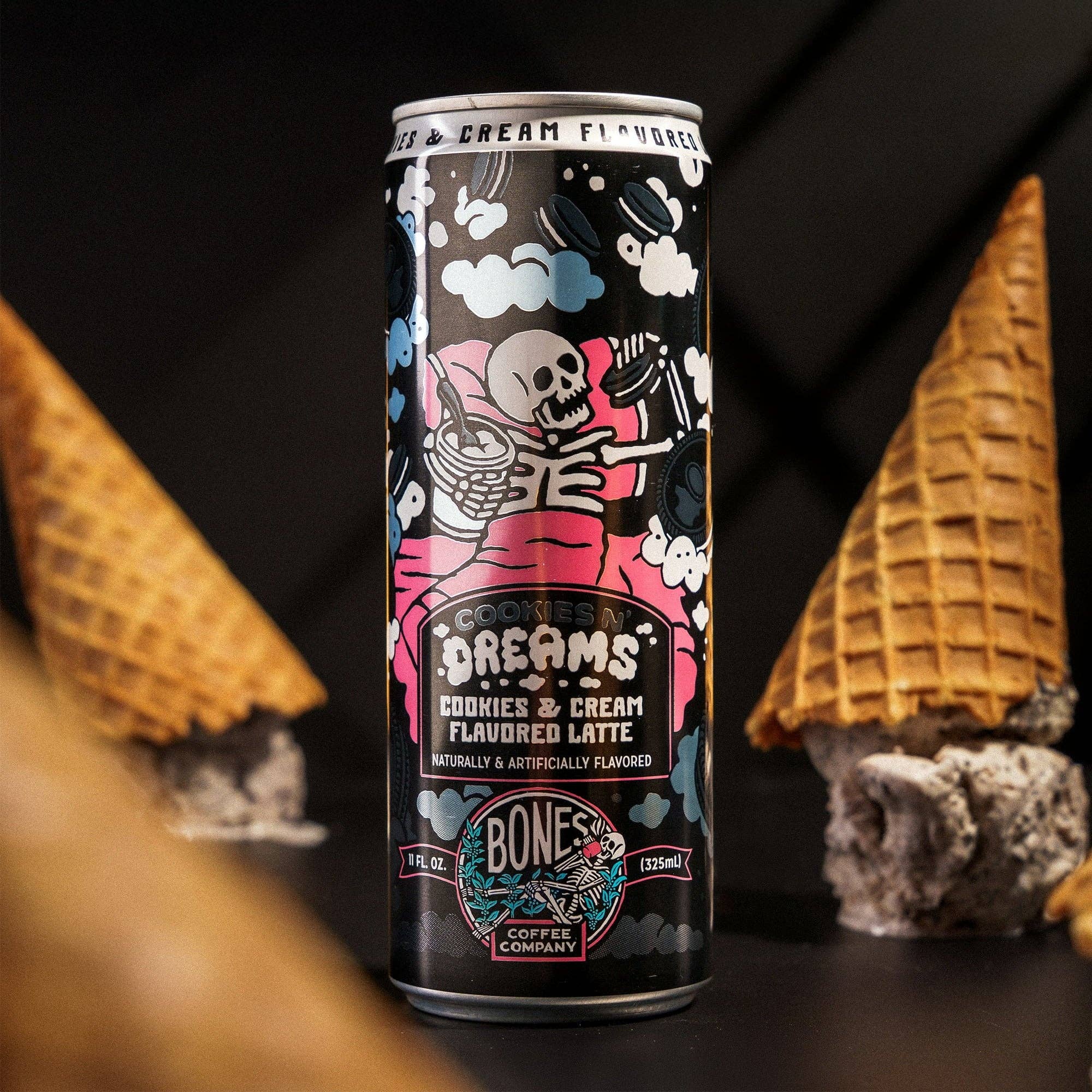 Bones Coffee Company - Wholesale Iced Coffee/Cold Brew - Cookies N' Dreams Latte | 12-Pack | Flavored Coffee4