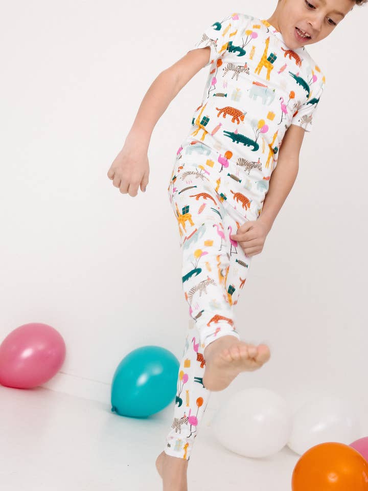 Loocsy LLC - Wholesale Sleepwear Set - Kids - Party Animal Pajama Set